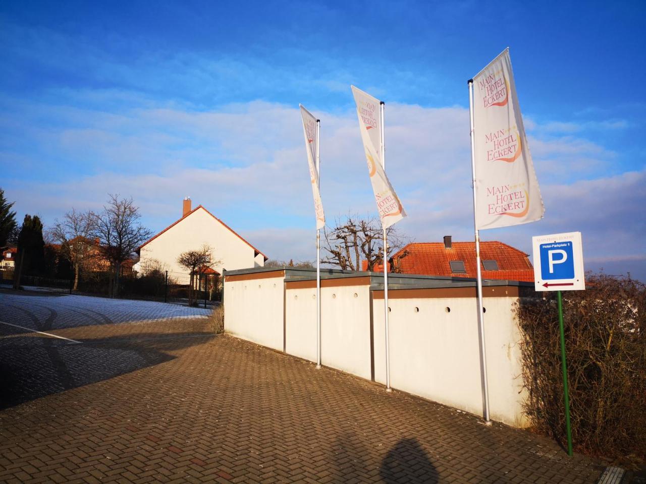 Main Hotel Eckert 3 Margetshoechheim Exterior photo